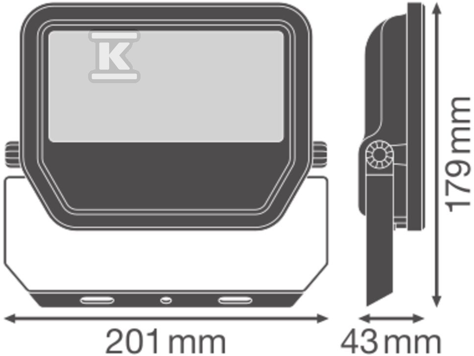 Naświetlacz Floodlight 50 P 41W 6KLM - 4099854305924