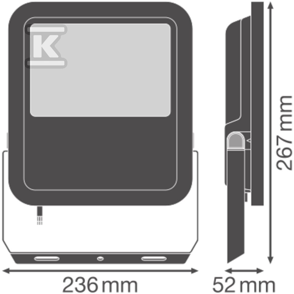 Naświetlacz Floodlight 100 P 69W 10KLM - 4099854306143