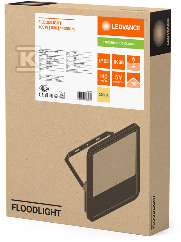 Naświetlacz Floodlight 150 P 100W 15KLM - 4099854306266