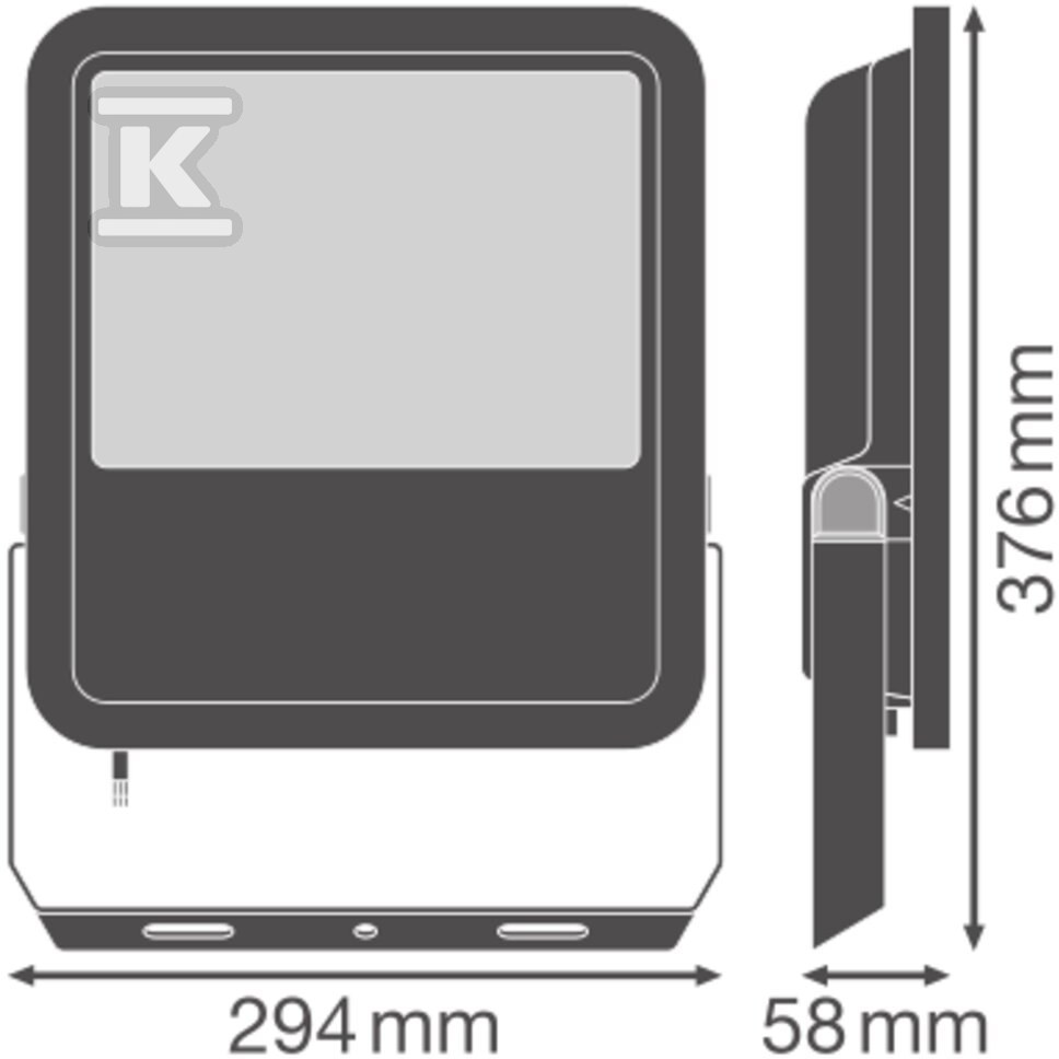 Naświetlacz Floodlight 200 P 133W 20KLM - 4099854306464