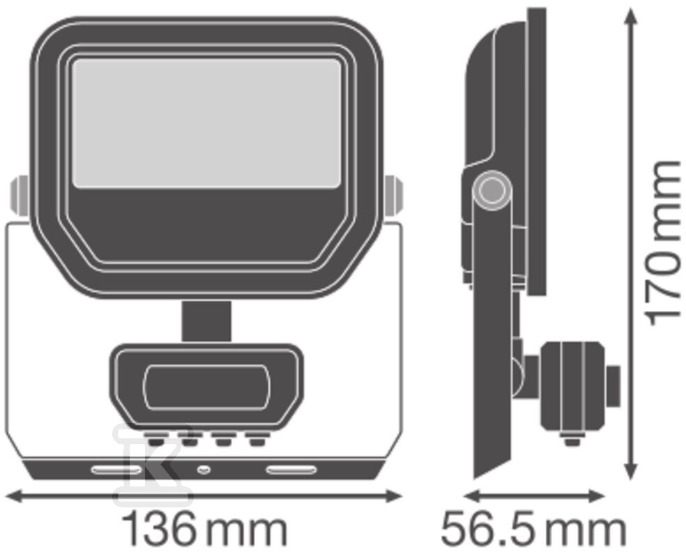 Naświetlacz Floodlight 10 SN P 8W 1K2LM - 4099854306747