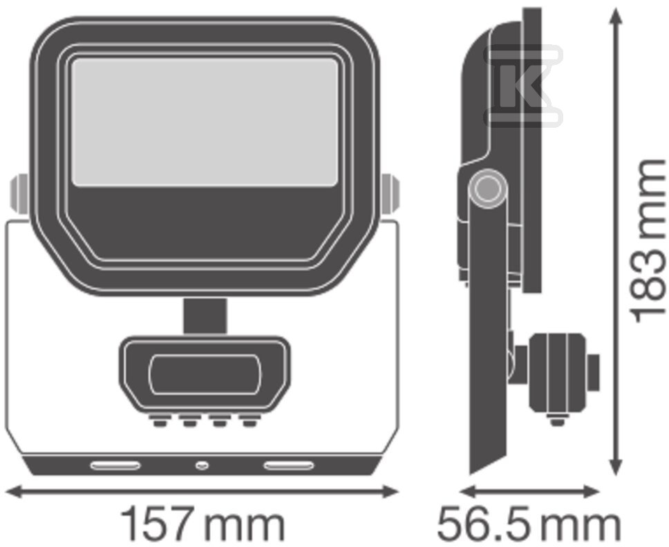 Naświetlacz Floodlight 20 SN P 17W - 4099854309489