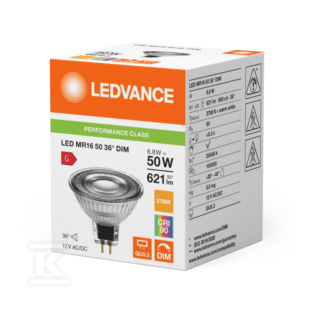 Світлодіодна лампа LED REFLECTOR MR16 S - 4099854234705