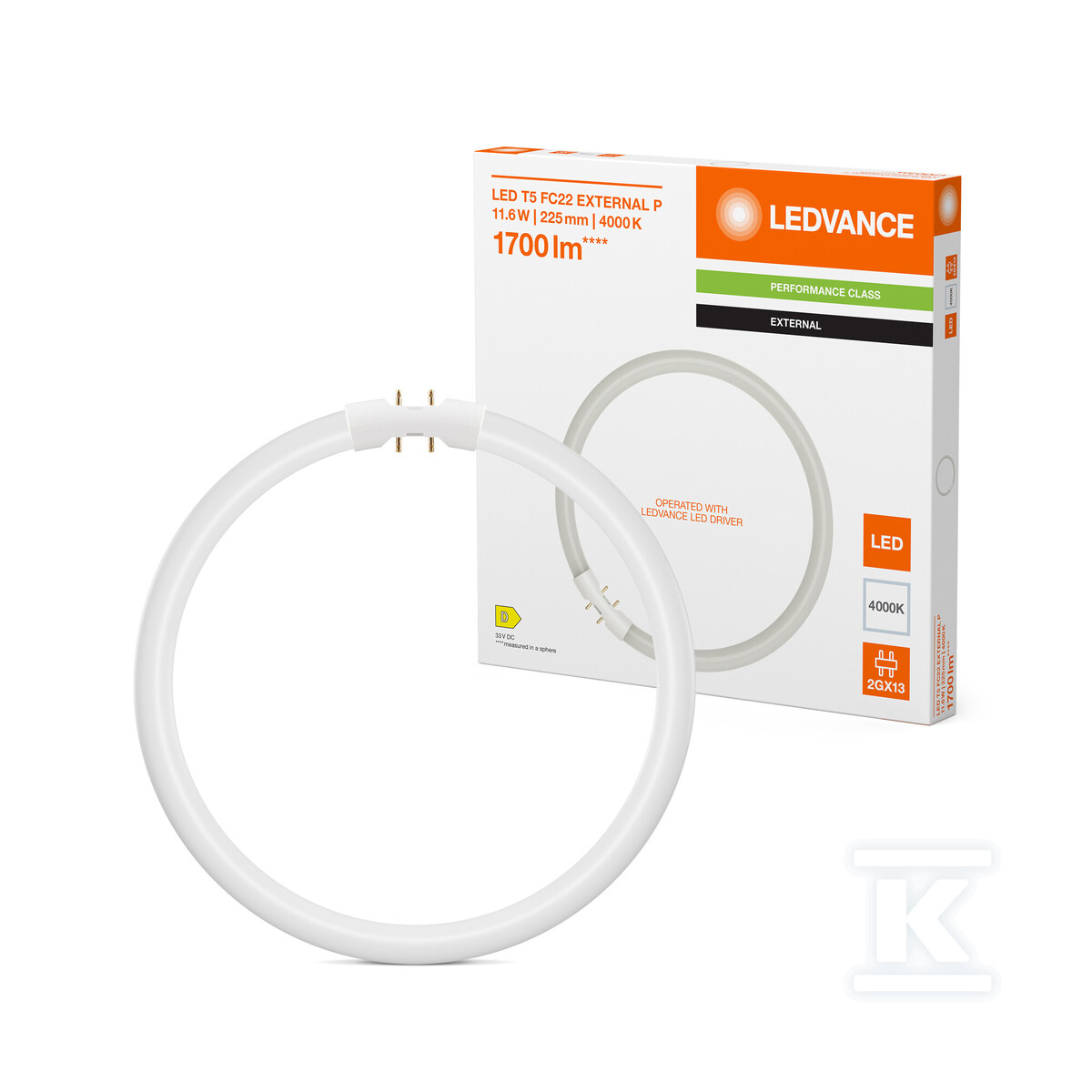 LED лампа T5 FC EXTERNAL P 11.6W 840 - 4099854300820