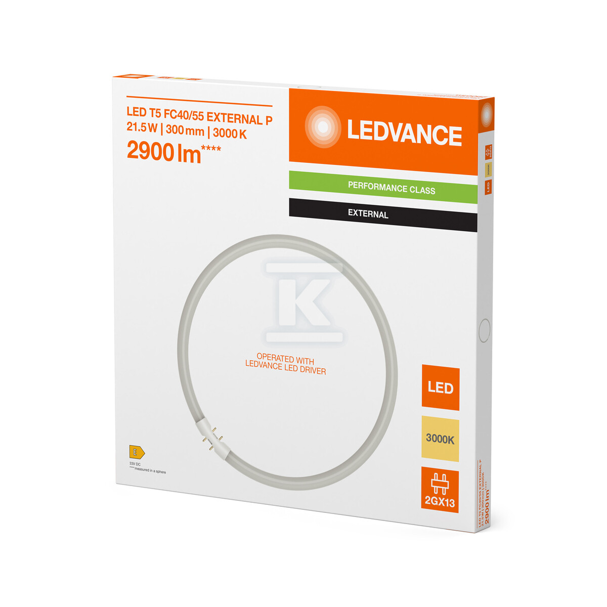 LED лампа T5 FC EXTERNAL P 21.5W 830 - 4099854300868