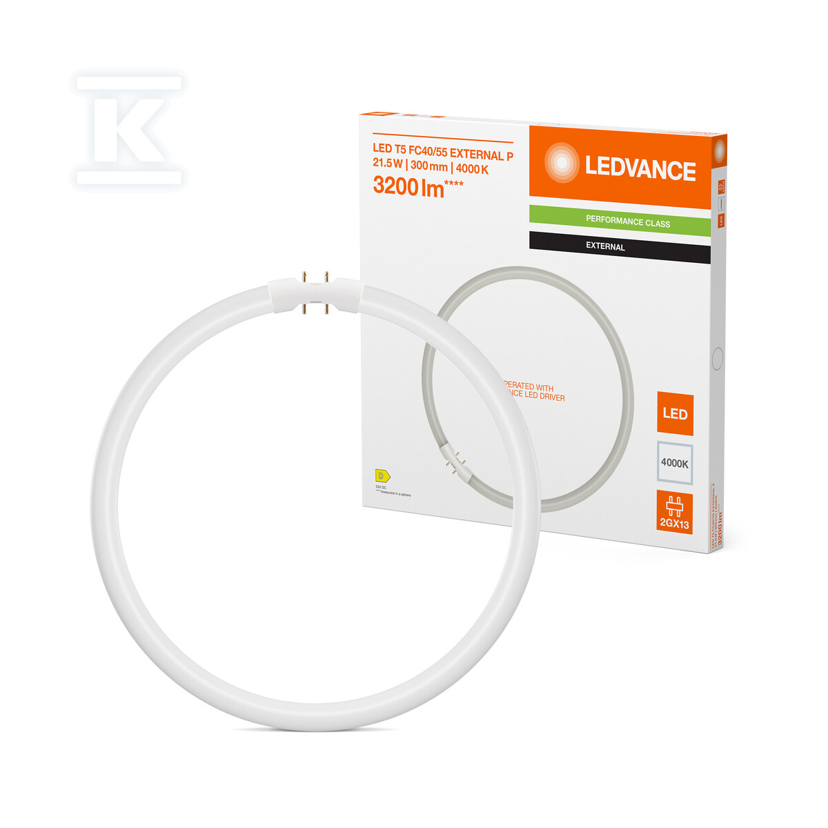 LED лампа T5 FC EXTERNAL P 21.5W 840 - 4099854300882