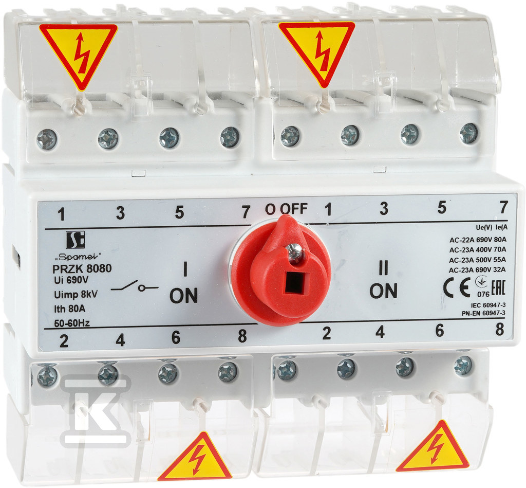 Comutator generator de rețea fără - PRZK-6080N\W01