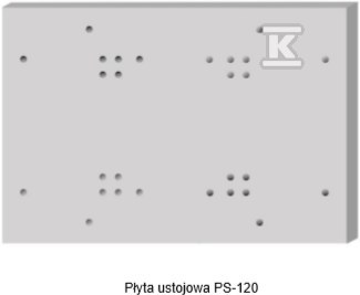 Foot plate ps-120 - 1887