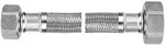 Steel braided hose L-80 cm 1/2" x 3/8" n-n