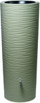 Above ground rainwater tank NATURA 2in1 350L, color: sahara with an insert for plants