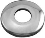 Ecusson 1/2" plat, cromat