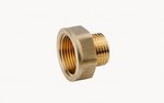 Redukcja 3/8"x1/4" nakrętno-wkrętna żółta