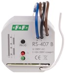 Releu de control radio RS-407 B, receptor bistabil, 230V 5A, montare in cutie fi 60