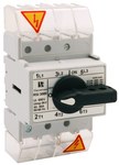 Роз'єднувач ізоляційний 3-полюсний +N (нероз'ємний) 63 A з ручкою на роз'єднувачі RSI-3063N\W02