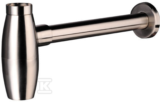 OVAL brass siphon G5/4, chrome - S286