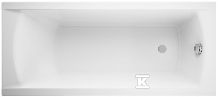 Rectangular bathtub KORAT 160x70 - S301-121