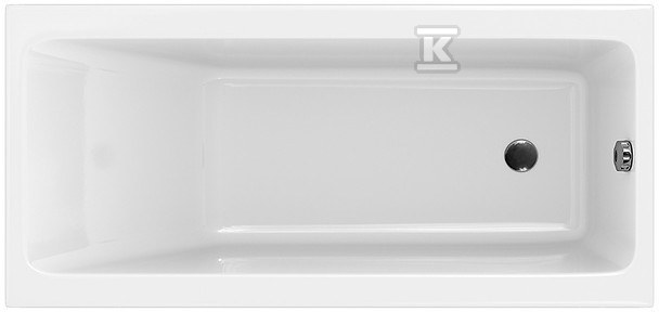 CREA 160 x 75 rectangular bathtub - S301-225