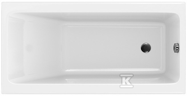 CREA 150x75 rectangular bathtub - S301-233