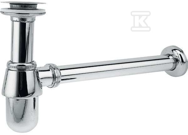 Brass half siphon G5/4, chrome - S30