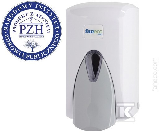 Liquid soap dispenser 0,5l POP - S500PGWG