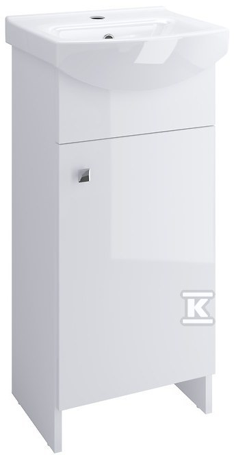 SATI CERSANIA 40 white set (cabinet + - S567-001-DSM