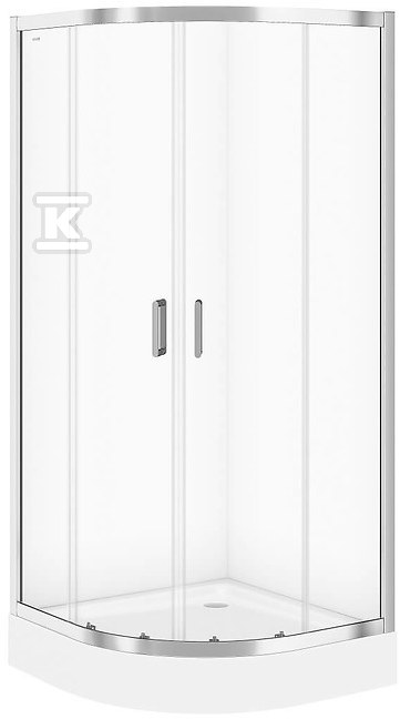 Set B96: ARTECO half-round shower - S601-113