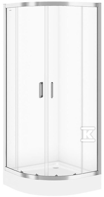 Set B97: ARTECO half-round shower - S601-114