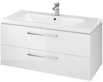 Set 890 LARA COMO 100 white (cabinet + washbasin)