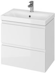 Set 981 MODUO slim 60 white (cabinet + washbasin)