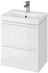 Set 983 MODUO slim 50 white (cabinet + washbasin)