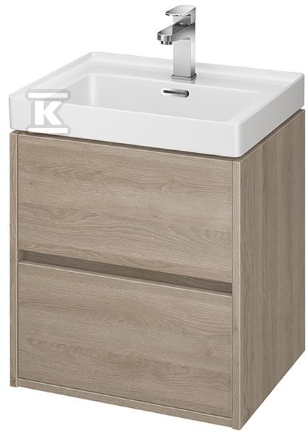 CREA 50 washbasin cabinet, oak - S924-007