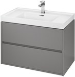 CREA 80 washbasin cabinet gray matt