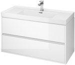 CREA 100 washbasin cabinet white