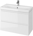 MODUO slim 80 under-wash cabinet white