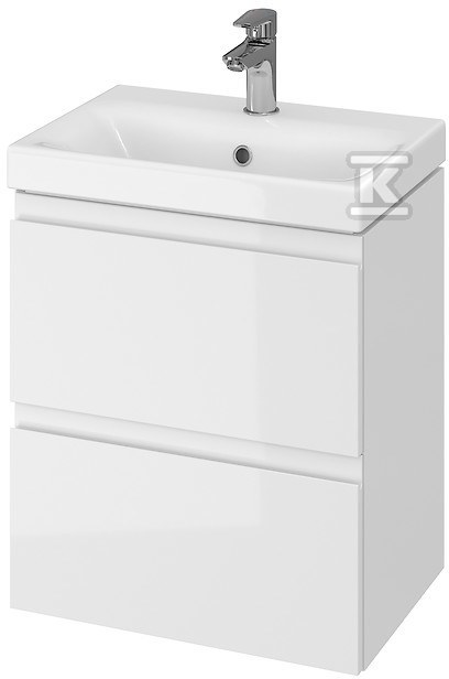 MODUO slim 50 under-wash cabinet white - S929-006