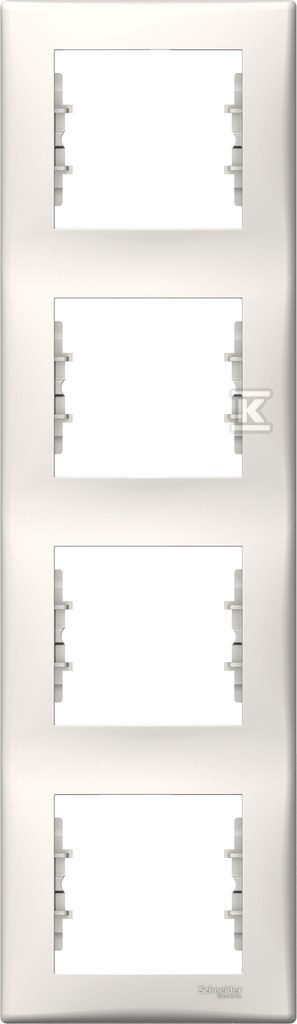 4-fold vertical frame SEDNA cream - SDN5802023