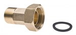 Brass half union 1/2" for water meter