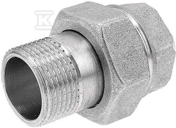 Śrubunek mosiężny 1/2" prosty z - SGC2