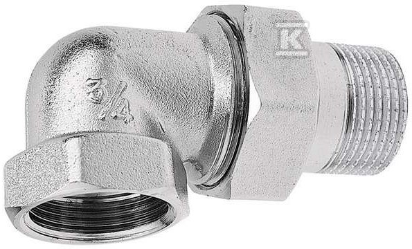 Śrubunek mosiężny 1/2" kątowy z - SGC5