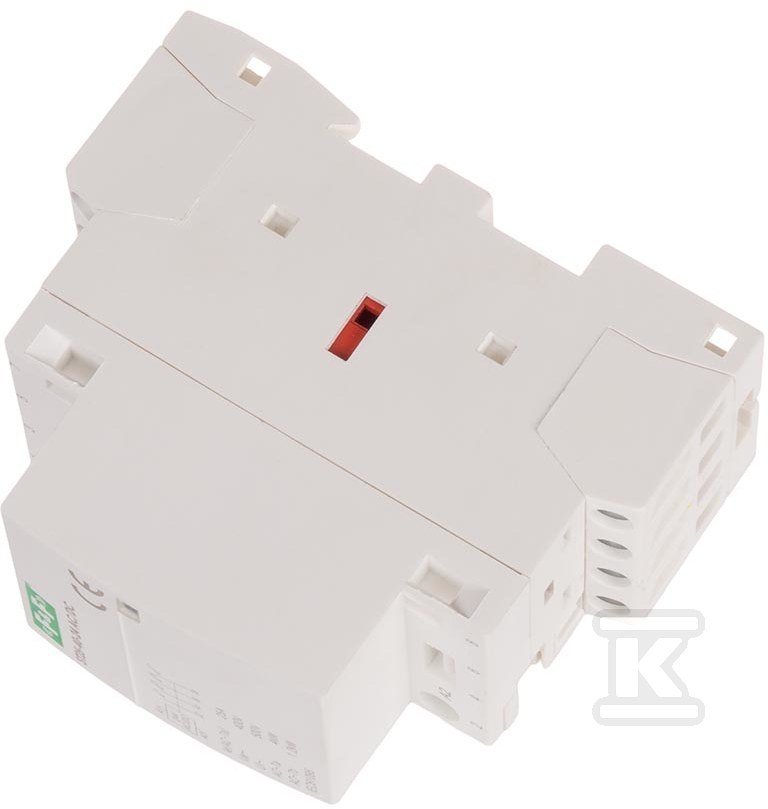 Rail-mounted modular contactor, 4xNO, - ST25-40-24ACDC