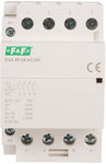 Rail-mounted modular contactor, 4xNO, 63A, 24V DC contacts