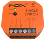 Egyetlen 230 V-os FOX SWITCH Wi-Fi relé