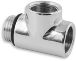 Trójnik 1/2" do grzałki chrom