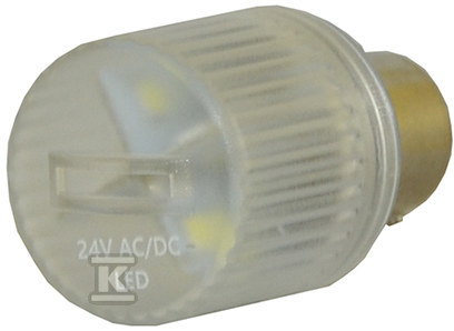 LED діод 24V AC/DC білий T0-IKML024B - T0-IKML024B