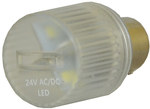 LED діод 24V AC/DC білий T0-IKML024B