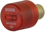 LED діод 24 В AC/DC червоний T0-IKML024K