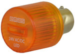 LED діод 24V AC/DC жовтий T0-IKML024S