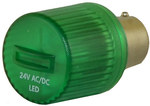 LED діод 24V AC/DC зелений T0-IKML024Y