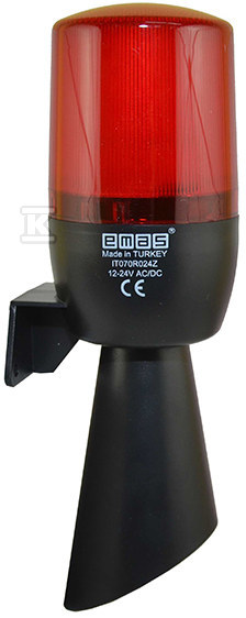 Multifunkčná červená lampa fi 70 s - T0-IT070R024Z