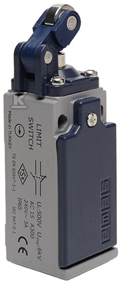 Metal cased limit switch, 1NC+1NO, - T0-L51K13MIM311